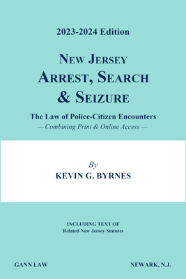 2022-2023 NJ Arrest, Search & Seizure