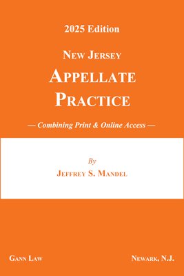 NJ Appellate Practice                                                                                                                                                                                                                                          Cover